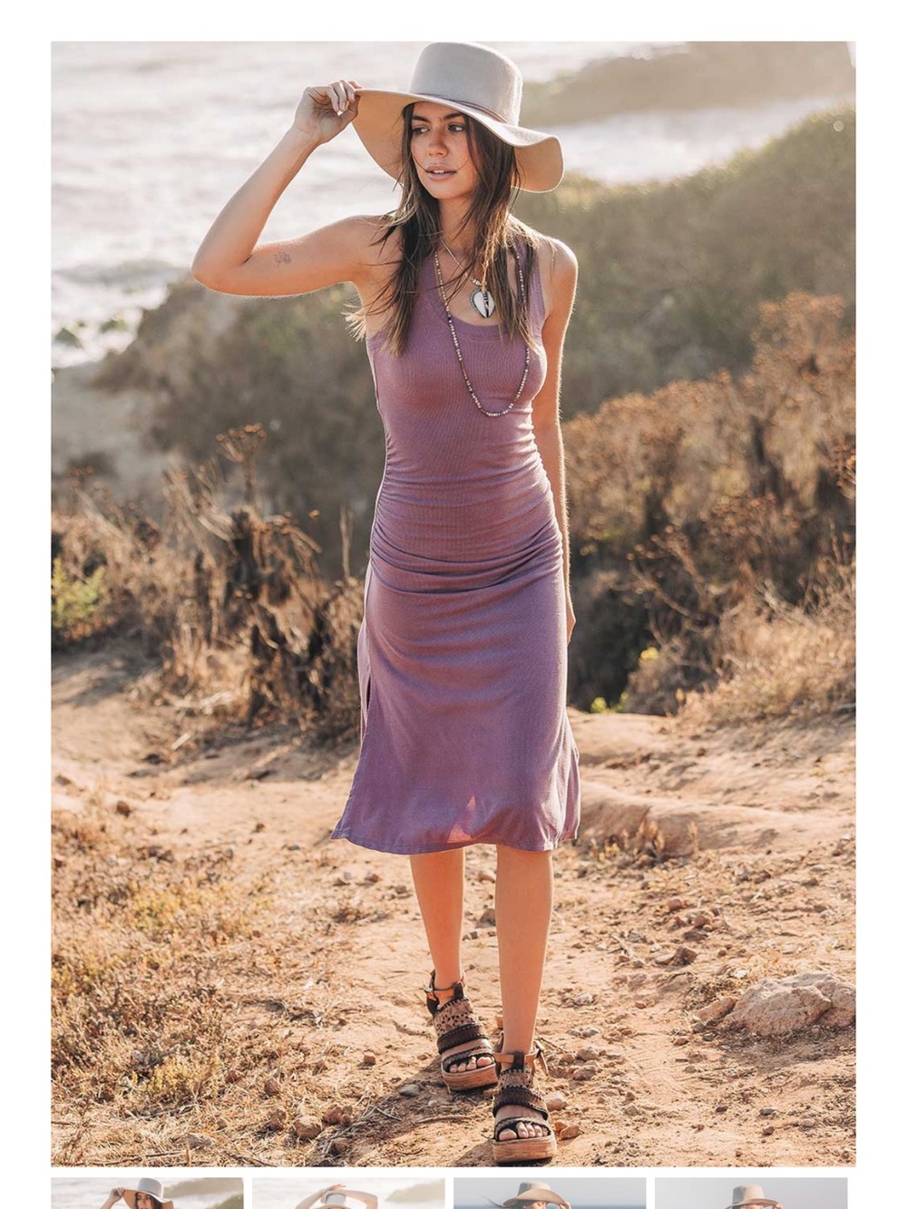 Nomads Hemp Wear Lumina Dress. Size Small. Wild Rose. New with Tags